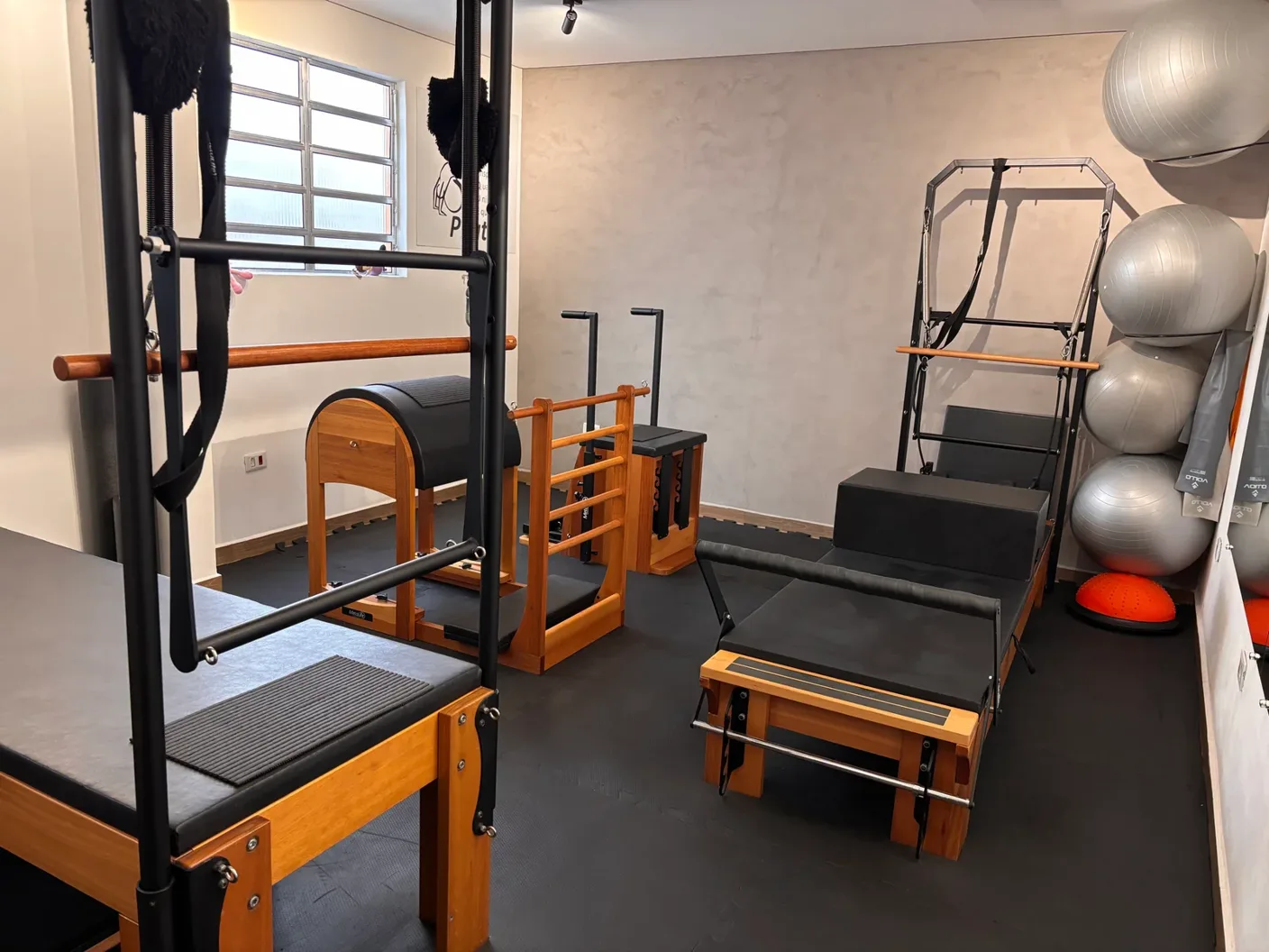 Interior do Levita Estúdio de Pilates